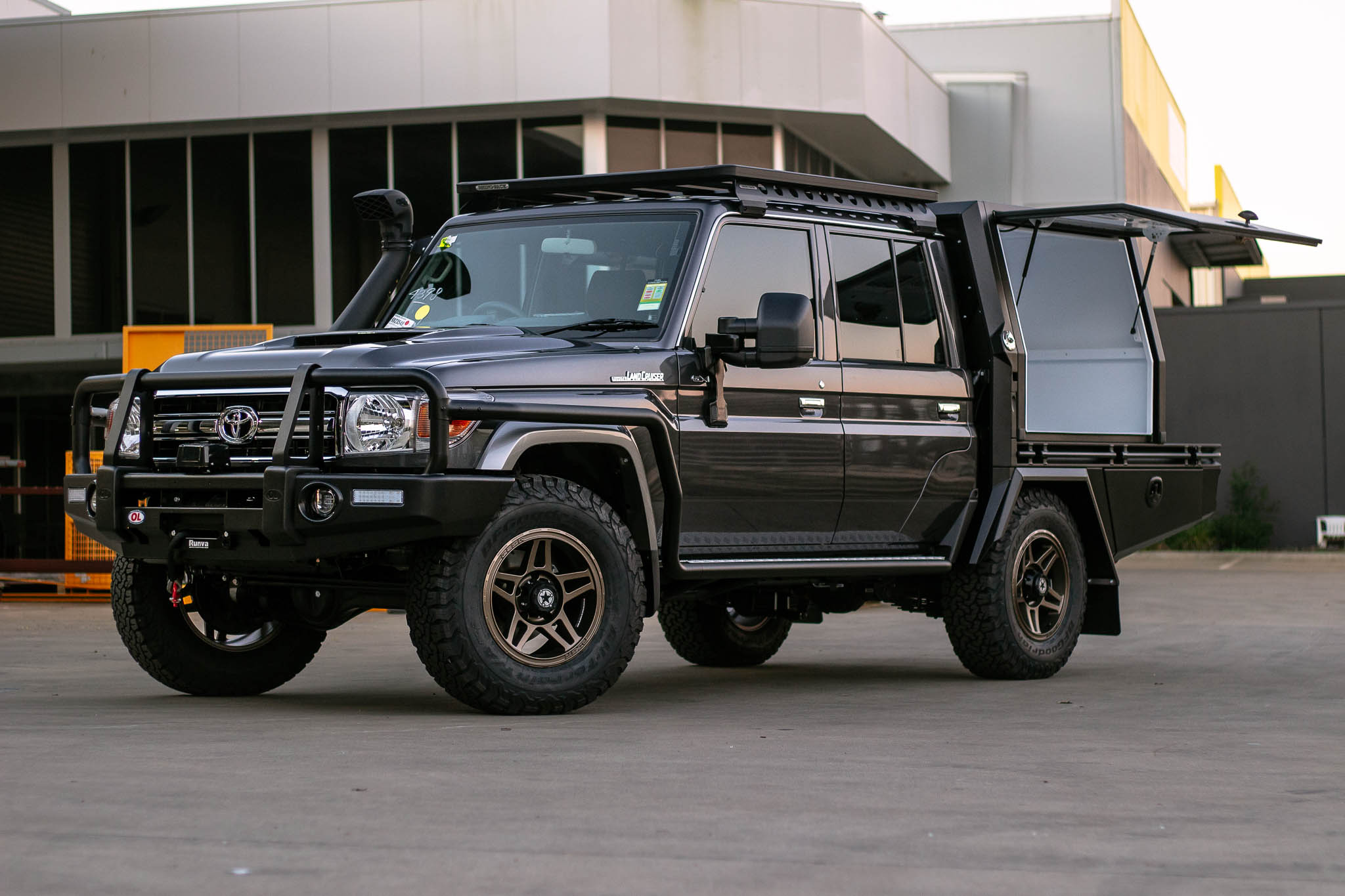 GCI Traytec Aluminium Ute tray and canopy